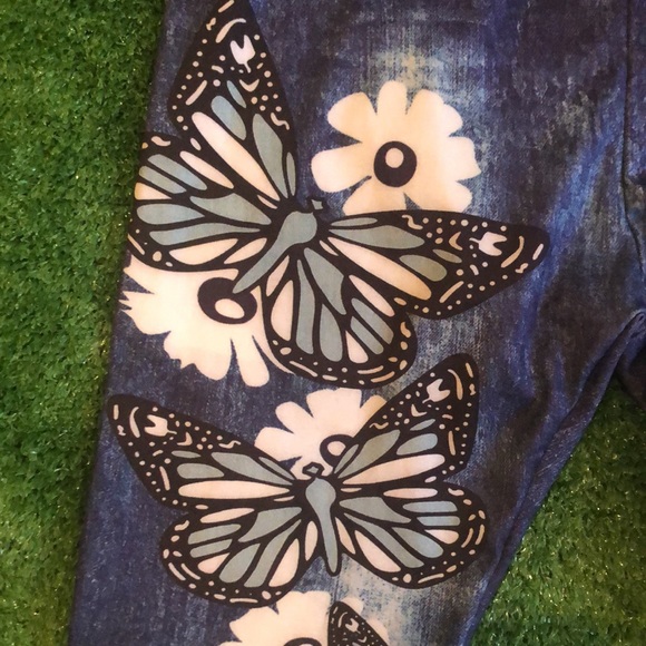 Jeggins butterfly print pants - Picture 5 of 6
